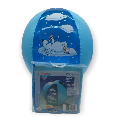 Timmy Toys - MP014 - Winter Blow -Up Ball - 60 cm - 1 Stück