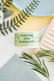 Rosemary & Lime Shampoo Bar | Naturlig hårvask til alle hårtyper | Vegansk, plastikfri hårpleje