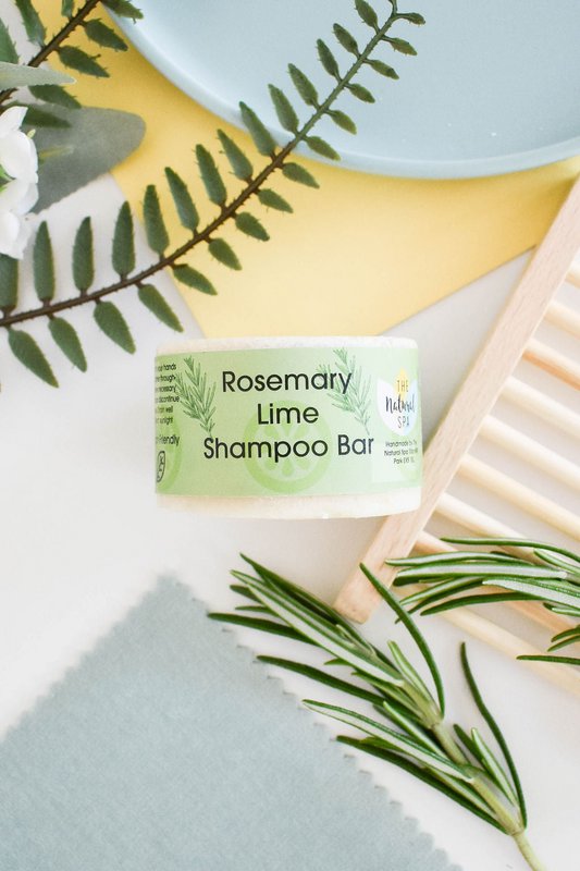Rosemary & Lime Shampoo Bar | Naturlig hårvask til alle hårtyper | Vegansk, plastikfri hårpleje