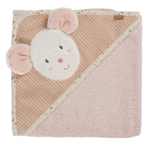 Badhanddoek muis met capuchon