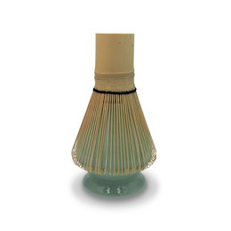 Matcha Besen Kusenaoshi Green de la cerámica