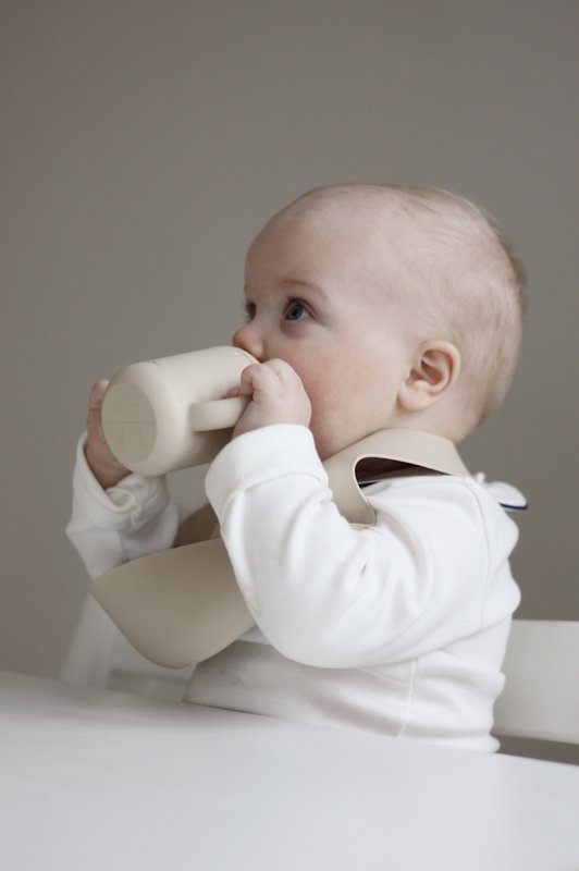 Silikone Sippy Cup - Oyster beige