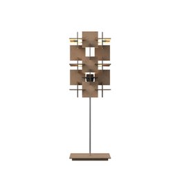 Modu tafellamp 'Donker hout'