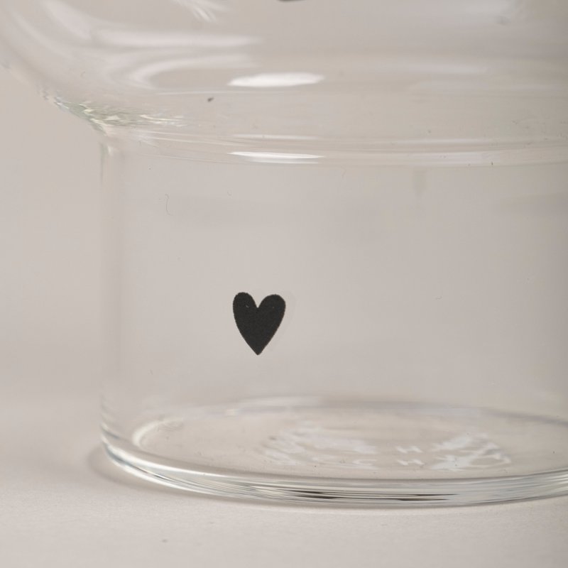 Double Bubble Glas Love (VE = 6 Stk)