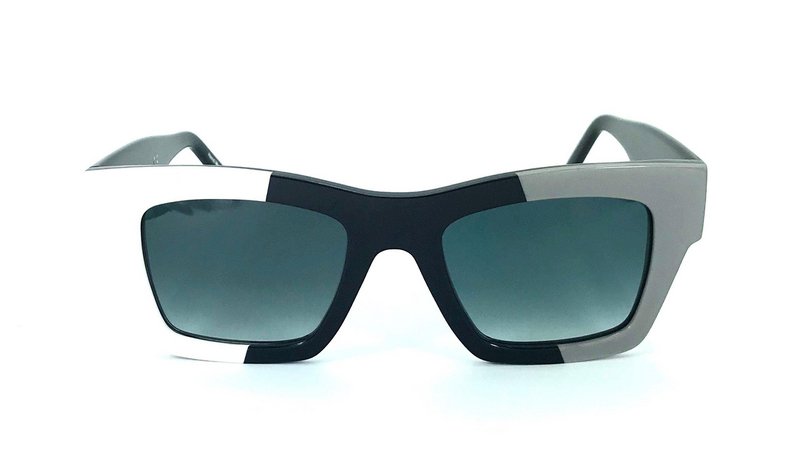 Gustavo Eyewear - G64 - BIAŁY - CZARNY - SZARY