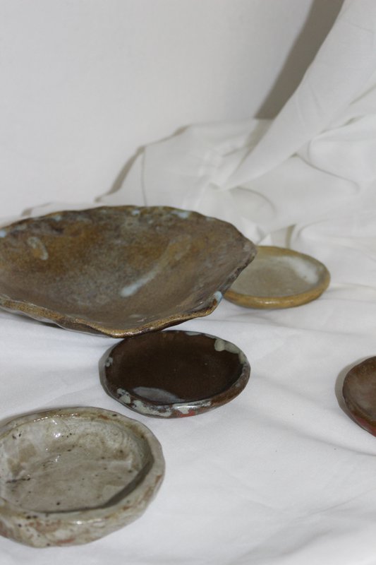Unique Rustic Handmade Plate