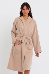 Crystal Bathrobe -Beige