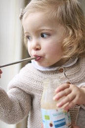 ORGANIC SMOOTHIE WITH BANANA, COCONUT and CINNAMON X6 - NO ADDED SUGAR - LACTOSE FREE - FROM 24M - 200ML