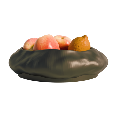 Sassotetto Fruitbowl Schwarz