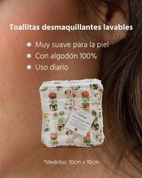Vaskbare makeupfjernerservietter