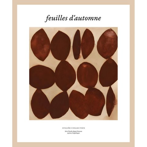 Rahmen Bild - Feuilles d'automne