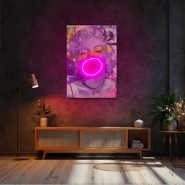 Marilyn Bubble V.2 | LED Wall Art