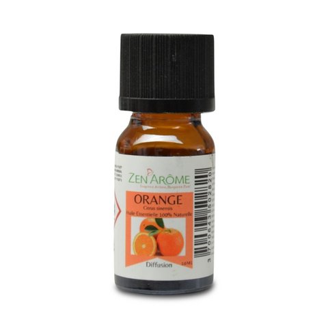 Essential Oil – Sweet Orange - 10 ml – Use for Diffusion – Packaged in France