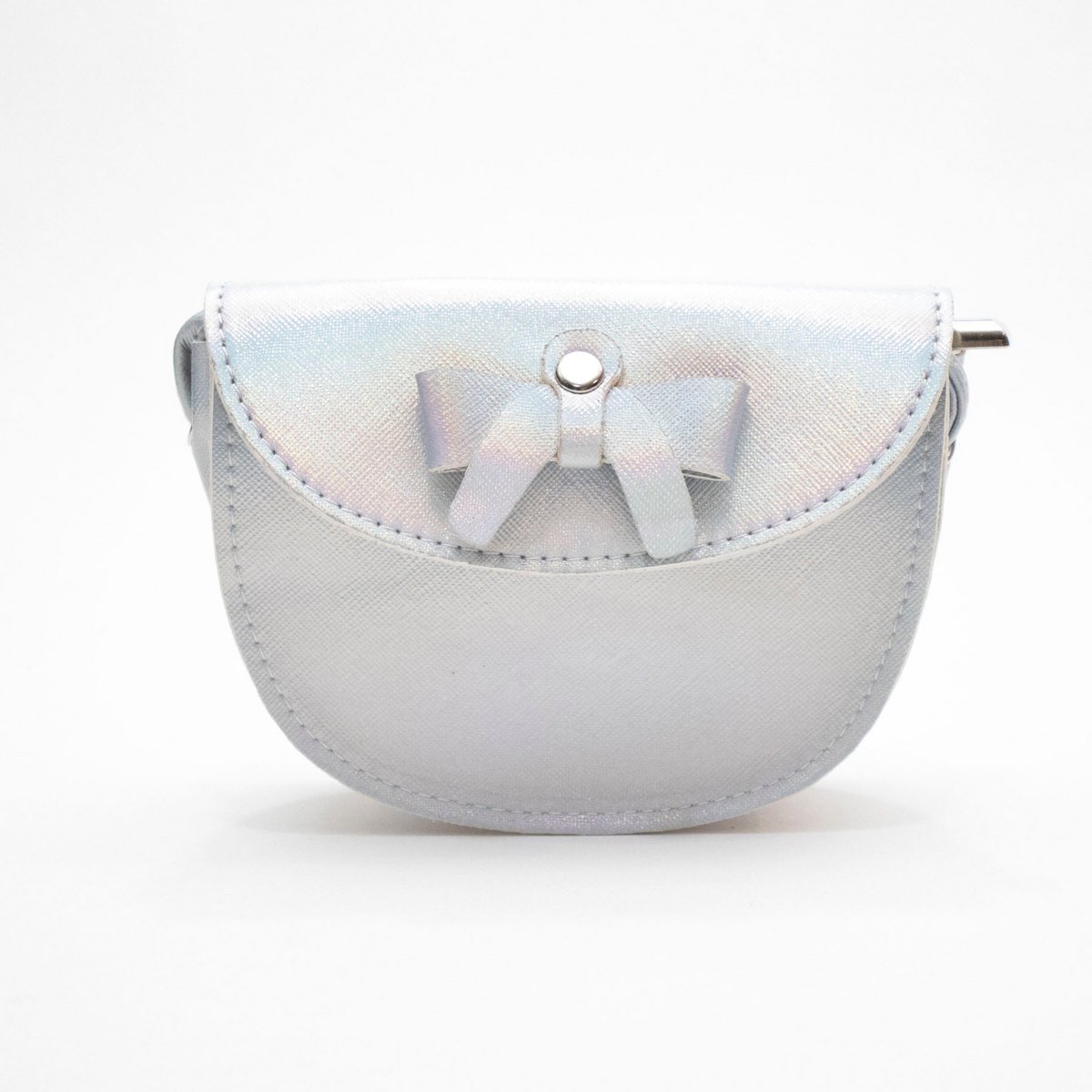 Louise Neon silver gray shoulder bag
