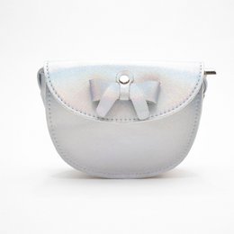 Louise Neon silver gray shoulder bag