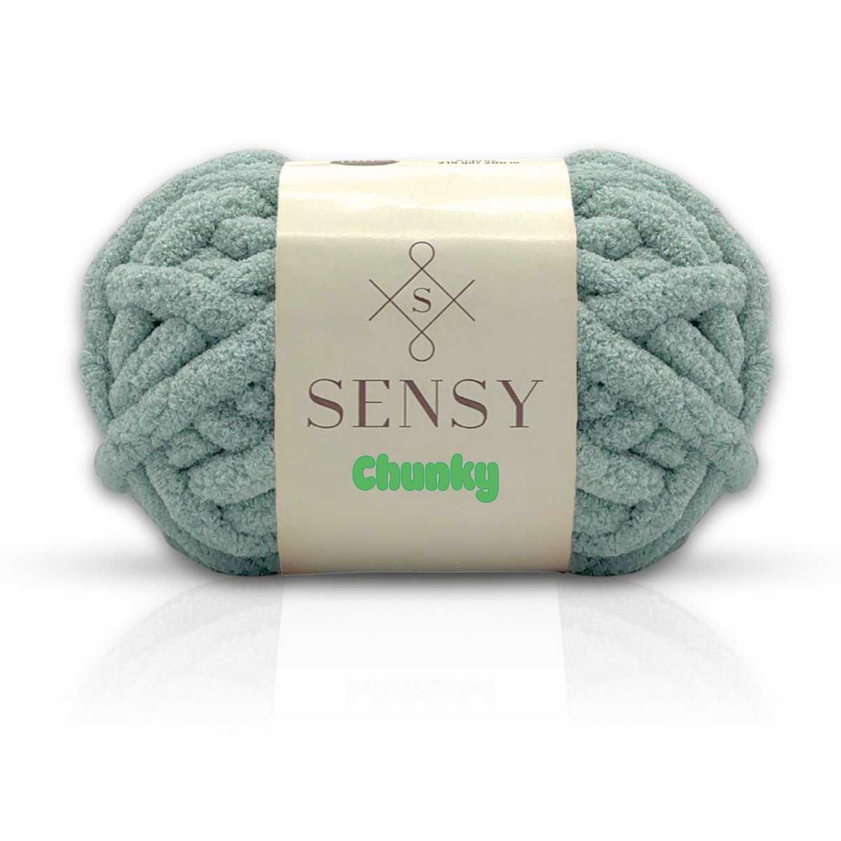 Sensy Chunky Yarn, Blanket Yarn, 7 oz, 28 Yards, Gauge 7 Jumbo