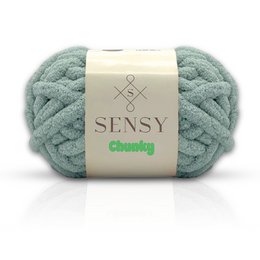 Sensy Chunky Yarn, Blanket Yarn, 7 oz, 28 Yards, Gauge 7 Jumbo