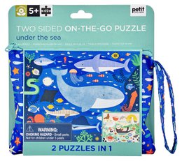 Tweezijdige Puzzel On The Go - Waterwereld
