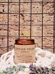 France Lavender Vintage Vegan Soy Travel Candle