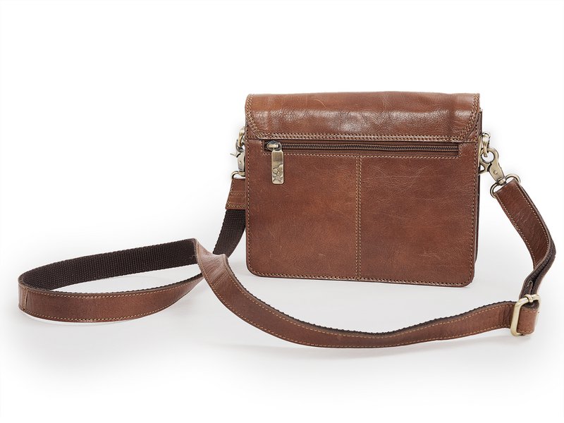 Flapbag Handbag small Brandy
