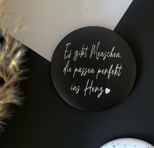 Großer Magnet- Es gibt Menschen, die passen perfekt ins Herz