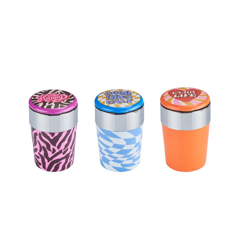 Ashtray med LED 'gode vibber'