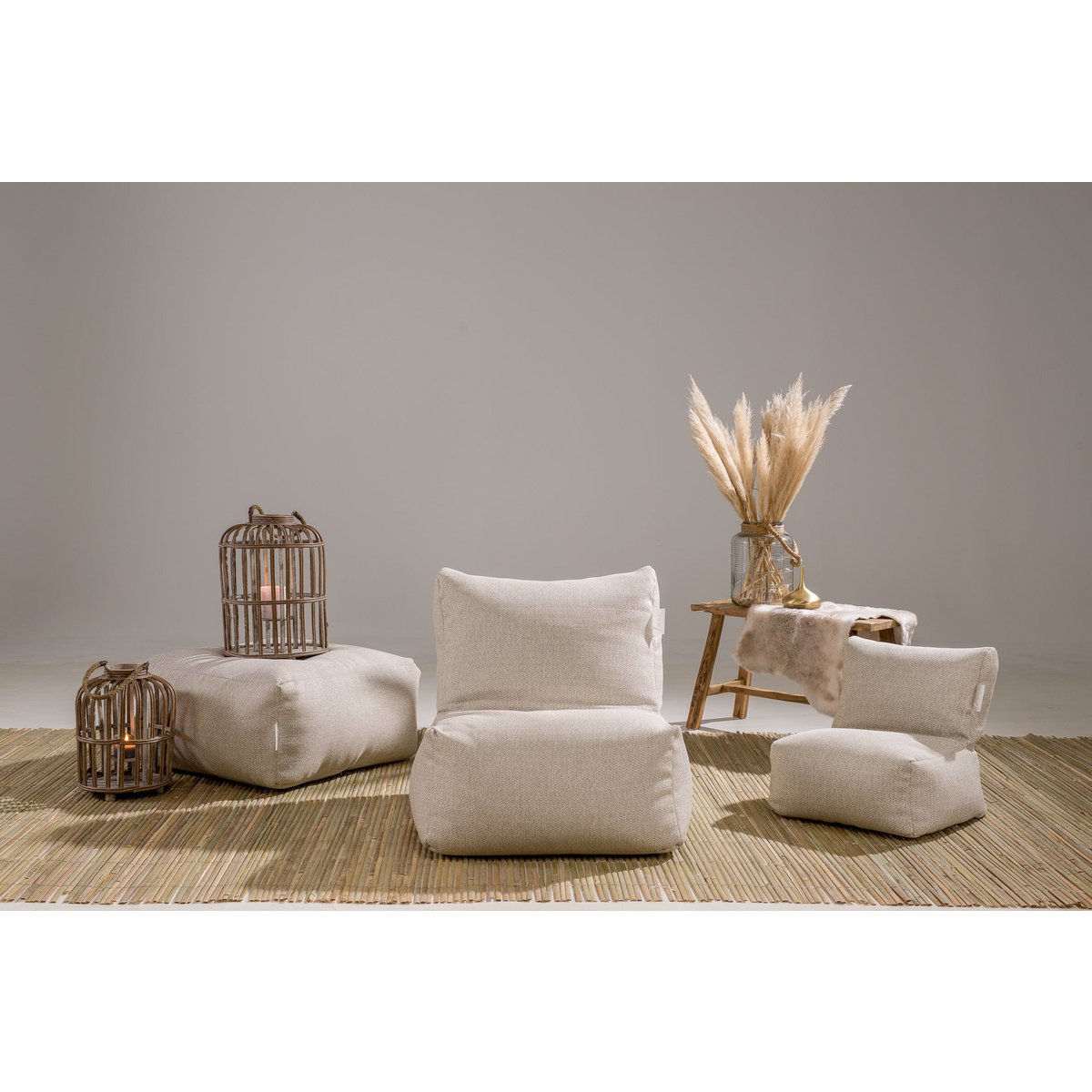 Laui Lounge™ - Siège lounge Boho Junior - Beige