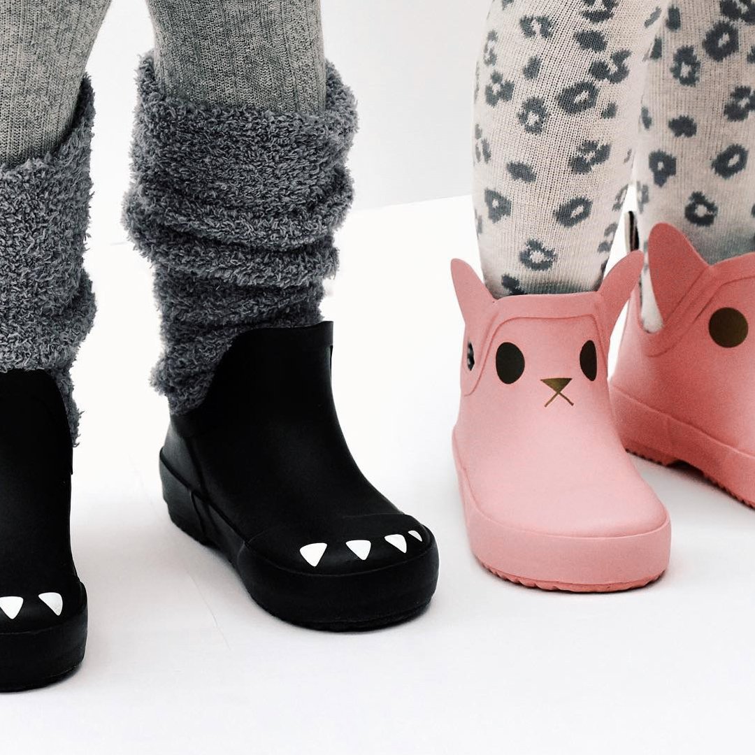 KERRAN Kinder Regenstiefel Rosa