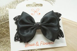 Satin Glitter bows