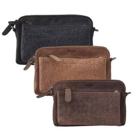 Ladies Bag – Croco Cody Minibag – Crossbody bag – Crossbodybag – Small Ladies Bag – 3 Colors – Wallet Bag
