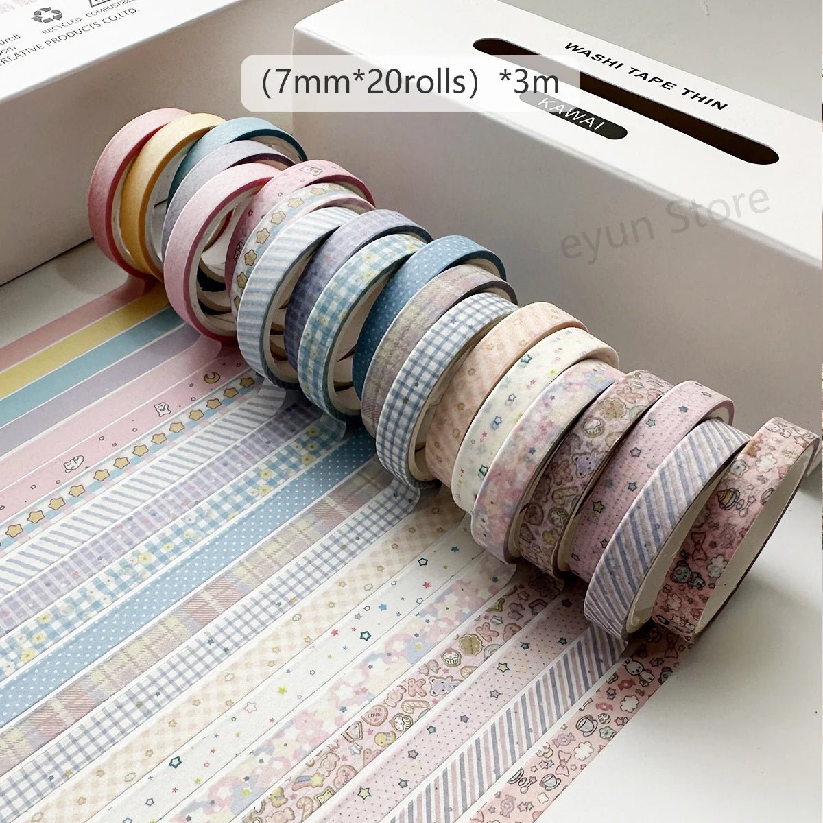 Wstążka do scrapbookingu po 20 rolek