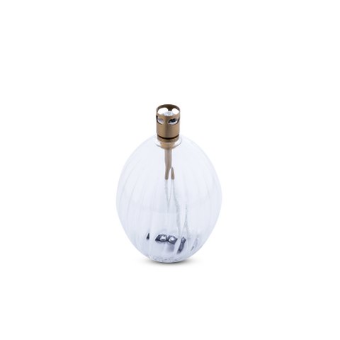 Olielamp Ovalis elegant brass S