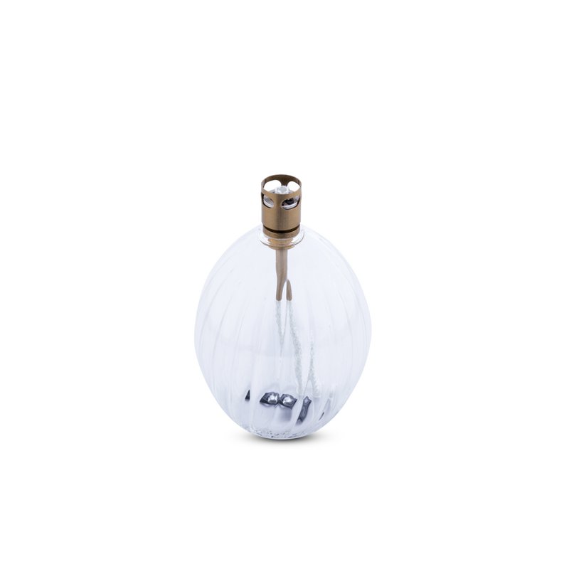 Olielamp Ovalis élégant laiton S