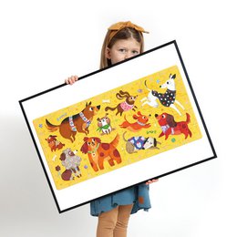 I Love Dogs Puzzle 3+