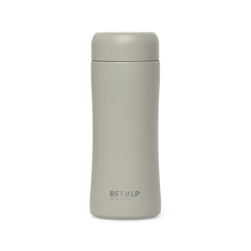 Gobelet Mug isotherme double paroi Gris 300 ml