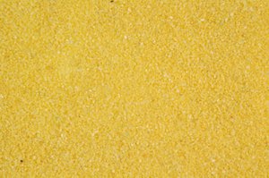 J-Line decoratie zand - imitatiebont - zonnebloemgeel - 700gr