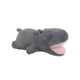 Nemu nemu knuffel - Nijlpaard - Nijlpaard - Maat S - 15 cm - Sleutelring