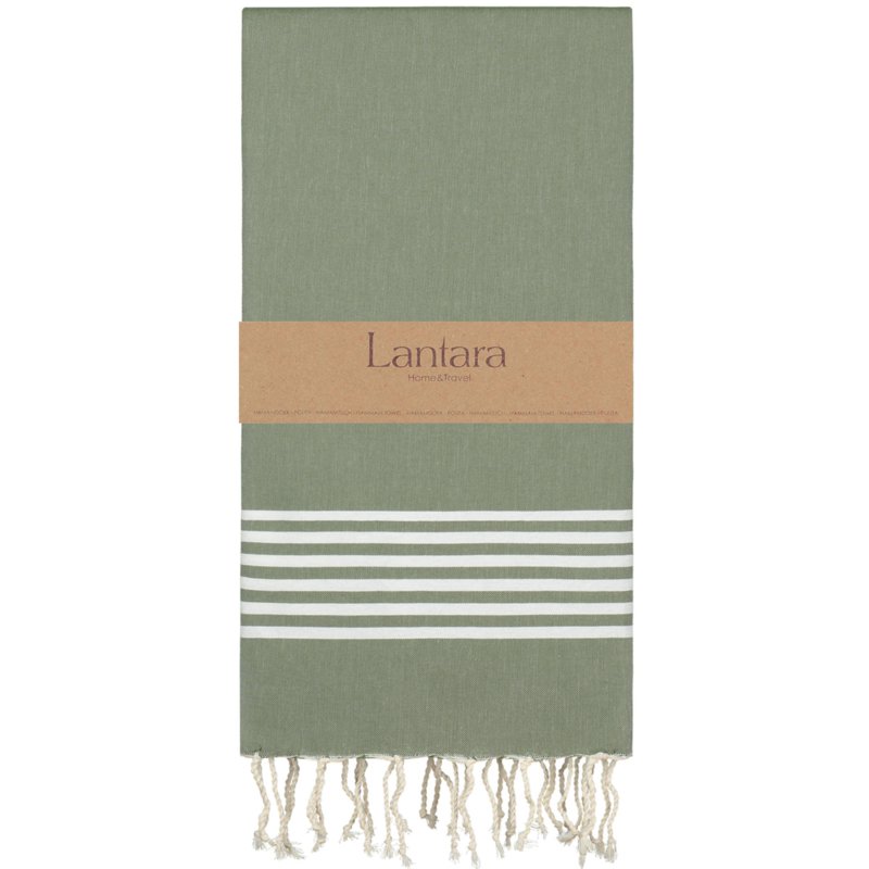 Hammam Towel Fouta Provence - Olive Green - 100x200cm