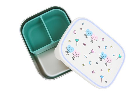 RVS Lunchbox Dansende Harten