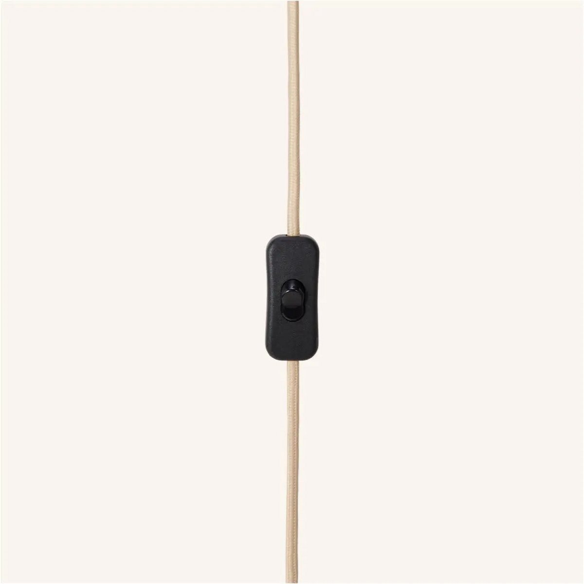Quin Light Brown Wooden Lamp
