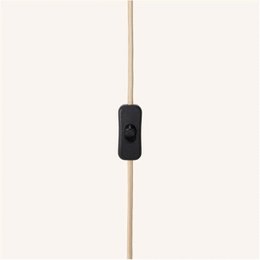Quin Light Brown Wooden Lamp