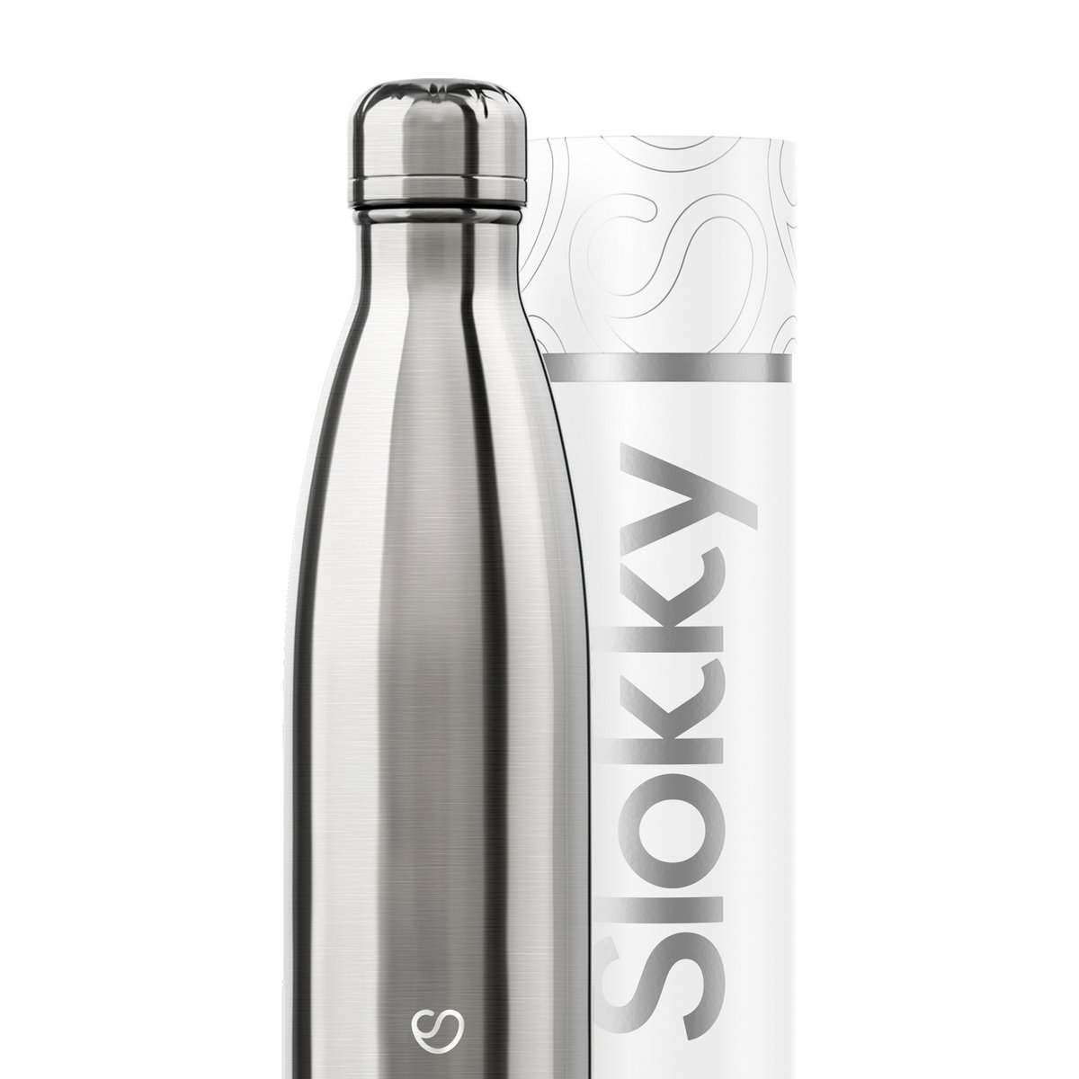 Slokky Element Silver Bottle - 500ml