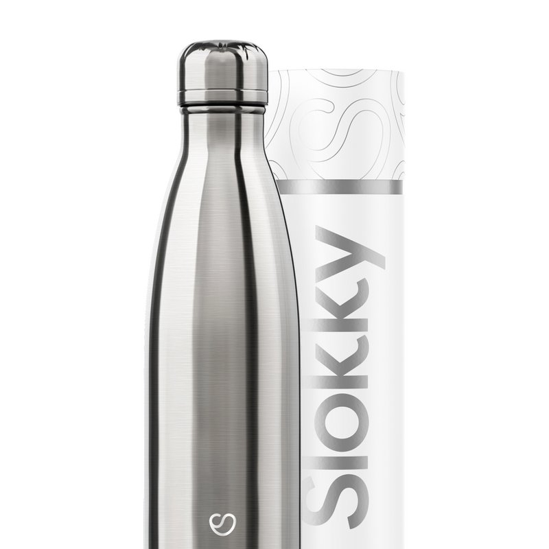 Slokky Element Silver Bottle - 500ml