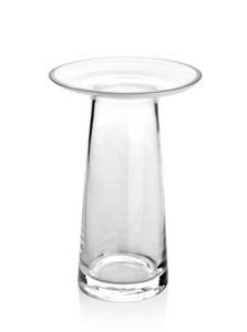 SERENITE Vase mit Kragen h20x13,5 transparent