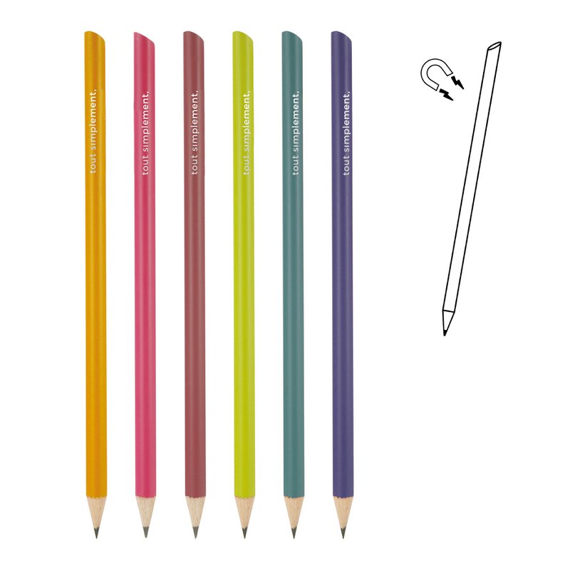Expositor completo de 120 lápices magnéticos - color + expositor gratis