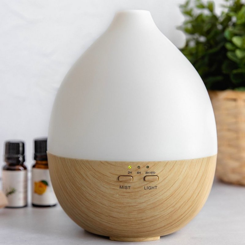 Nimbus 2.0 også natlampe - Geurwolkje® Diffuser - Lyst træ - 200 ml - Vejledende udsalgspris 44,95 €