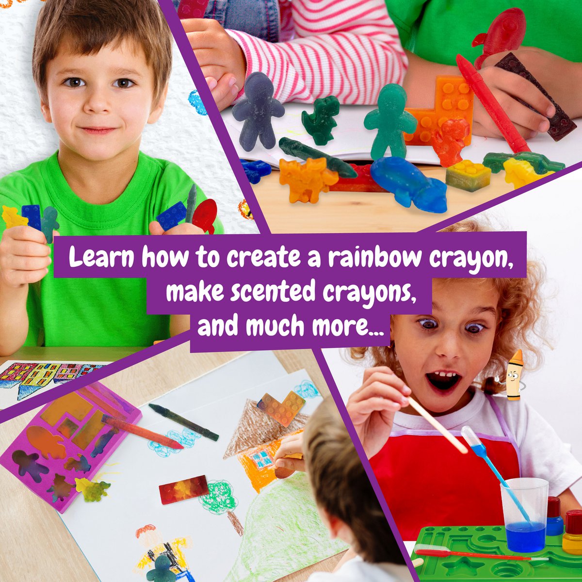 Crayons Lab - Juguetes educativos para niños (7 idiomas)
