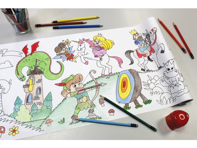 Tekenrol Info Creative Feeënrijk 300mmx4m