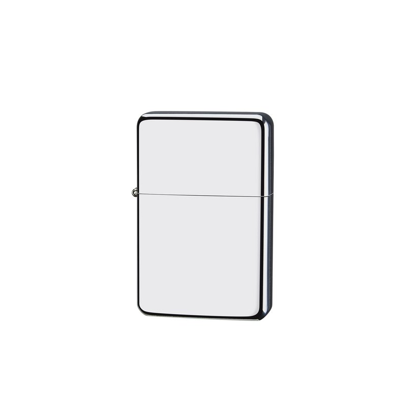 Display of 12 metal stone lighters