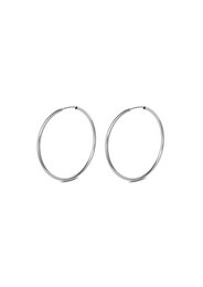 Créoles Nomad Argent, 40 mm